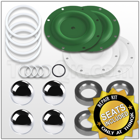 Repair kit (T637119-A4-C-SS) Seats Incl
