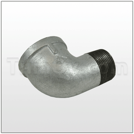 Elbow 90 NPT (TM40 70 030) CB.ST.(ZINC)