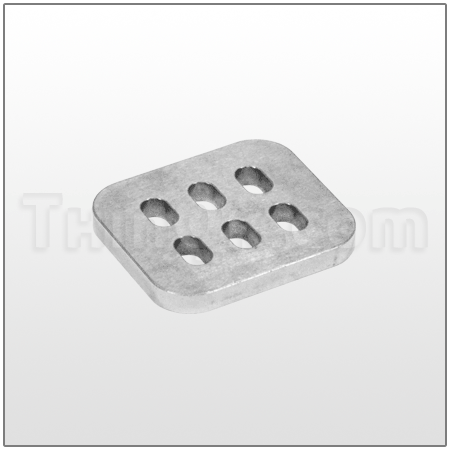 Slide valve plate (T40-005) SST