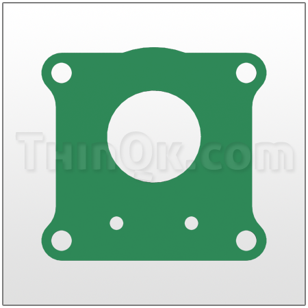 Gasket (T360.011.425) COMPRESSED FIBRE