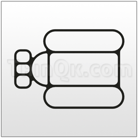 Gasket (T819.6576) BUNA