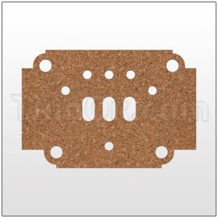 Gasket (TE100J) RUBBERIZED CORK