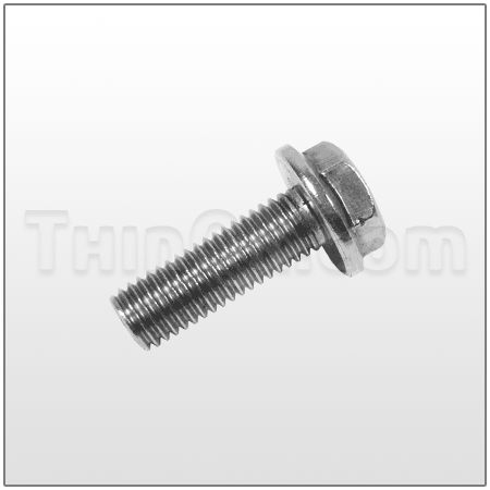 Hex head flange bolt (T95884) SST