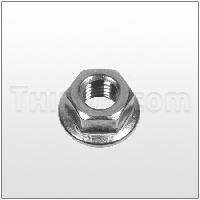 Hex flange nut (T114850) STAINLESS STEEL