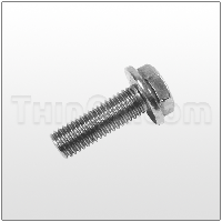Hex head flange bolt (T112178) ST.STEEL
