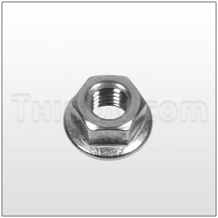 Hex Flange Nut (T682276) STAINLESS STEEL